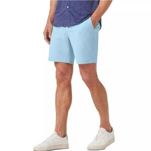 Men's Mizzen+Main Helmsman NWOT Light Blue Golf Shorts Men's 34W 7L